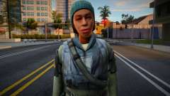 Half-Life 2 Rebels Female v6 pour GTA San Andreas