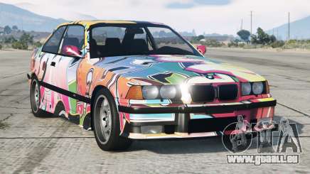 BMW M3 Coupe Very Light Tangelo für GTA 5