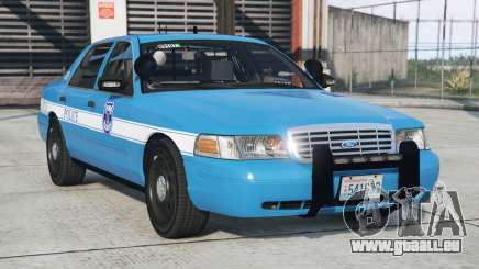 Ford Crown Victoria Police Bondi Blue [Add-On] für GTA 5