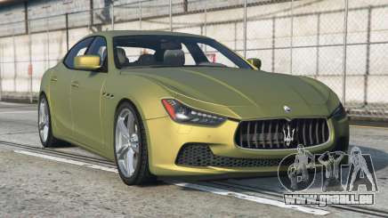 Maserati Ghibli Gold Fusion [Replace] pour GTA 5