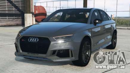 Audi RS 3 Anthracite [Add-On] pour GTA 5