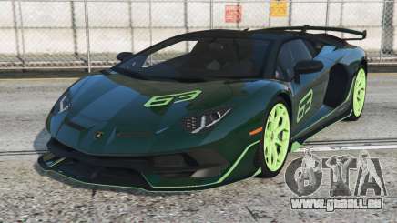 Lamborghini Aventador SVJ Deep Teal [Add-On] für GTA 5