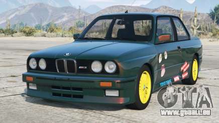 BMW M3 Coupe (E30) Cyprus [Replace] pour GTA 5