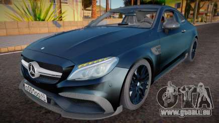 Mercedes-Benz C63s AMG Sapphire für GTA San Andreas