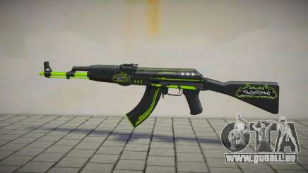 Gun Machine AK47 pour GTA San Andreas