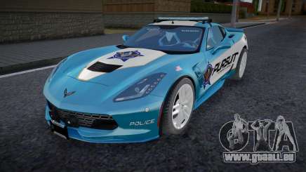 2017 Chevrolet Corvette Grand Sport Police pour GTA San Andreas