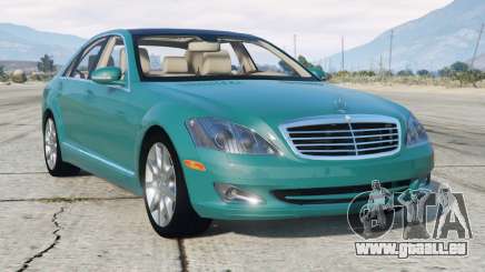 Mercedes-Benz S 550 (W221) Teal Green [Replace] pour GTA 5