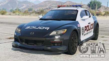 Mazda RX-8 Seacrest County Police [Replace] pour GTA 5