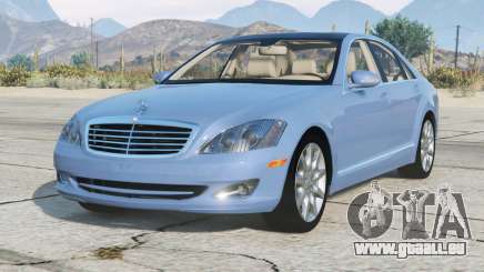 Mercedes-Benz S 550 (W221) Blue Gray [Add-On] pour GTA 5