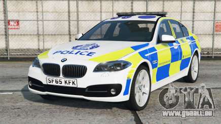BMW 530d Sedan (F10) Police Scotland [Add-On] pour GTA 5