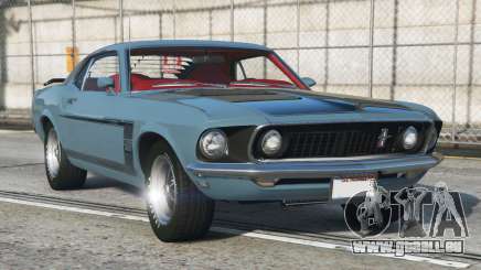 Ford Mustang Boss 302 Smalt Blue [Replace] pour GTA 5