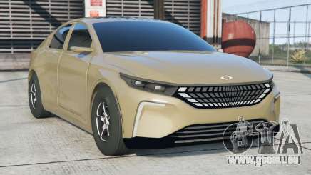 Togg Sedan Light French Beige [Replace] pour GTA 5