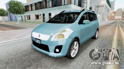Suzuki Ertiga (ZE) Air Superiority Blue für GTA San Andreas