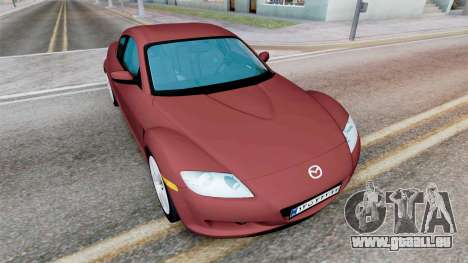 Mazda RX-8 Copper Rust pour GTA San Andreas