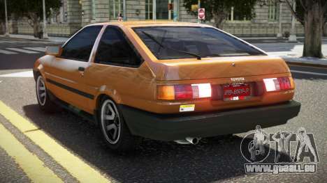 Toyota AE86 Sprinter V1.2 pour GTA 4