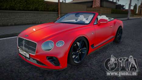 Bentley Continental GTC Jobo pour GTA San Andreas