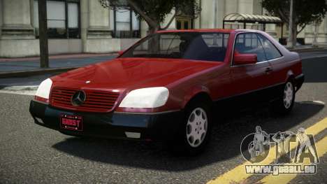 1995 Mercedes-Benz 600SEC für GTA 4