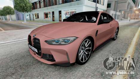 BMW M4 Competition Coupe (G82) pour GTA San Andreas