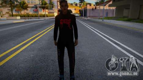 New Girl Black Outfit pour GTA San Andreas