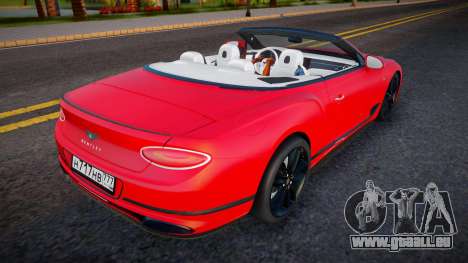 Bentley Continental GTC Jobo pour GTA San Andreas