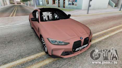 BMW M4 Competition Coupe (G82) für GTA San Andreas