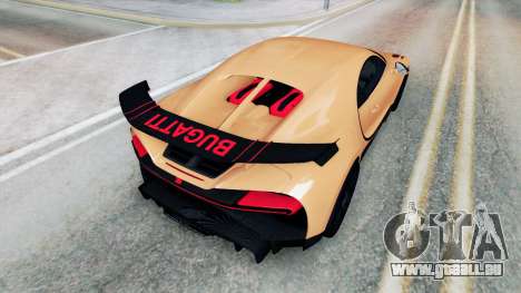 Bugatti Chiron Pur Sport Burlywood für GTA San Andreas