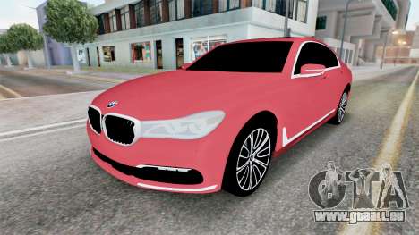 BMW 730d Chestnut pour GTA San Andreas