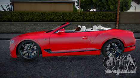 Bentley Continental GTC Jobo pour GTA San Andreas