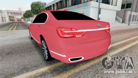 BMW 730d Chestnut pour GTA San Andreas