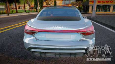Audi e-tron GT 2022 LQ für GTA San Andreas