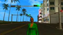 Lady with green dress pour GTA Vice City