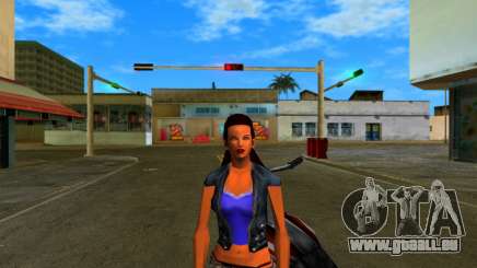 Julia Shand Biker pour GTA Vice City