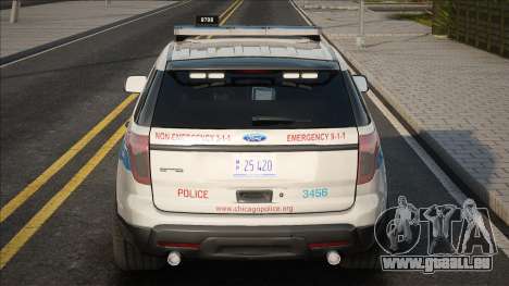 CPD 2013 Ford Explorer pour GTA San Andreas