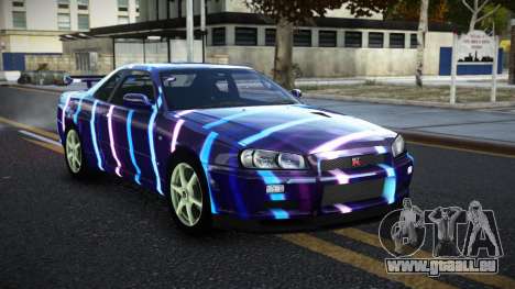 Nissan Skyline R34 JaP S2 für GTA 4