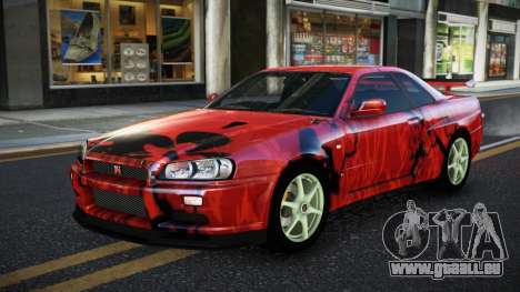 Nissan Skyline R34 JaP S12 für GTA 4