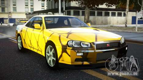 Nissan Skyline R34 JaP S13 pour GTA 4