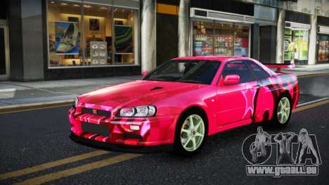 Nissan Skyline R34 JaP S6 für GTA 4