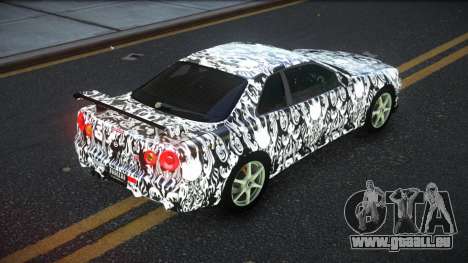 Nissan Skyline R34 JaP S7 pour GTA 4