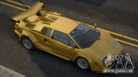 Lamborghini Countach Yel pour GTA San Andreas