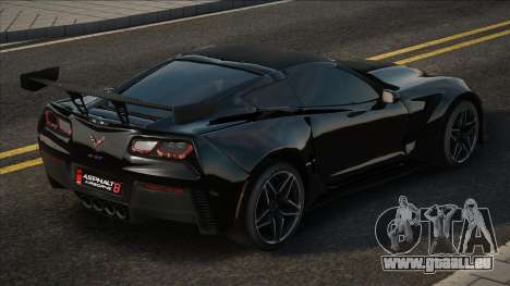 2019 Chevrolet Corvette ZR1 Blek pour GTA San Andreas