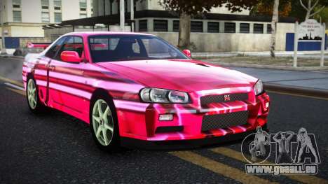 Nissan Skyline R34 JaP S6 für GTA 4