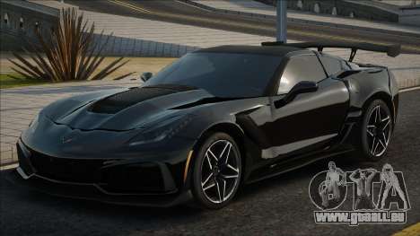 2019 Chevrolet Corvette ZR1 Blek pour GTA San Andreas