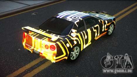 Nissan Skyline R34 JaP S10 pour GTA 4