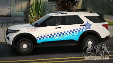 CPD 2020 Ford Explorer HQ pour GTA San Andreas