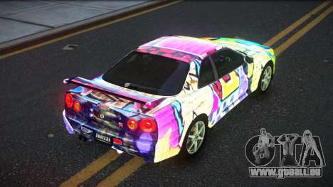 Nissan Skyline R34 JaP S14 pour GTA 4