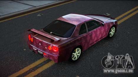 Nissan Skyline R34 JaP S5 pour GTA 4