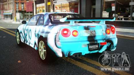 Nissan Skyline R34 JaP S3 pour GTA 4