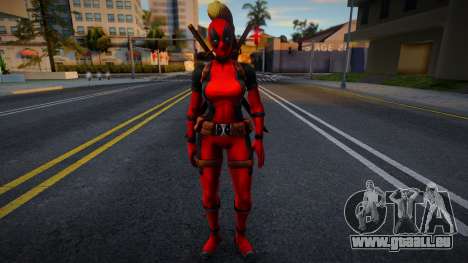 Lady Deadpool 1 für GTA San Andreas