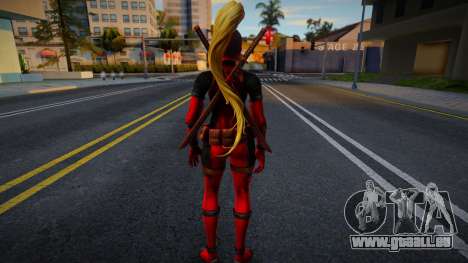 Lady Deadpool 1 für GTA San Andreas