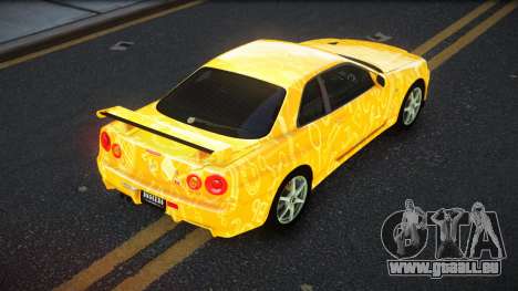 Nissan Skyline R34 JaP S1 pour GTA 4